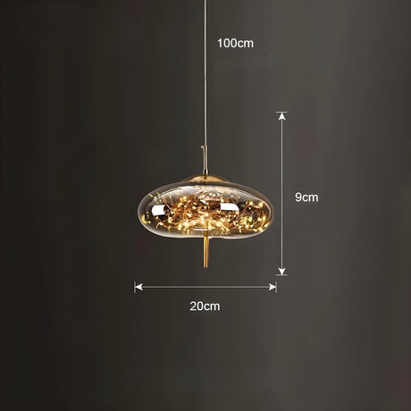 CrystalBeam Light - Modern LED Hänglampa Stjärnor Carvallo