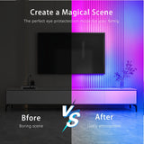 LED TV Bakgrundsbelysning Stripp med Fjärrkontroll Carvallo