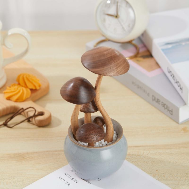 MushMingle – Tomtfulla svamparrangemangdekorer för inomhusutrymmen Carvallo