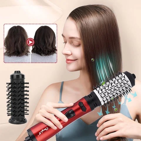 Luxora Rotating Hair Dryer with Interchangeable Brushes Carvallo