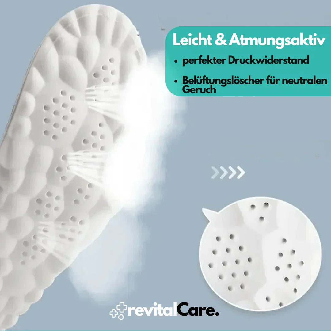 Ergonomiska 4D komfortinläggssålar Carvallo