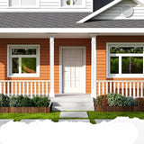 Flexibel trädgårdsstängsel i trä – Dekorativ kant för rabatt för trädgård & terrass Carvallo