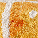 Fruktinspirerad Badmatta – Mjuk och Absorberande Carvallo