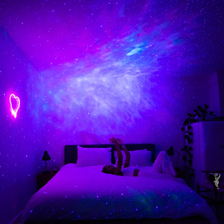 NebulaBeams - Alien Star projektor för förtrollande galaxutsikter Carvallo