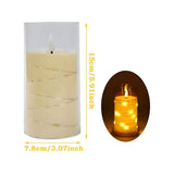 FestiveFlame Light - Elektroniska jul-LED-ljusflamma Carvallo