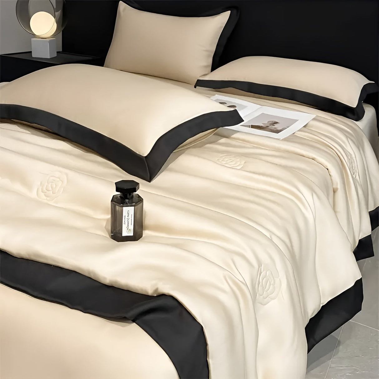 Sommarbäddset 3-delat – Kylning & Silkeslen | Med blommönster & iskylande tyg Carvallo