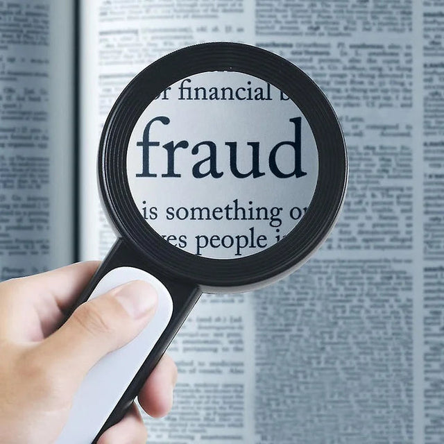 Royaleva Optisk Förstoringsglas 30X Handhållen Seniorer Läsförstoring För Läsning Carvallo