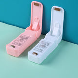 QuickSeal – Bärbar minifödo påse försegling häftemaskin för färskhet och praktisk förvaring Carvallo