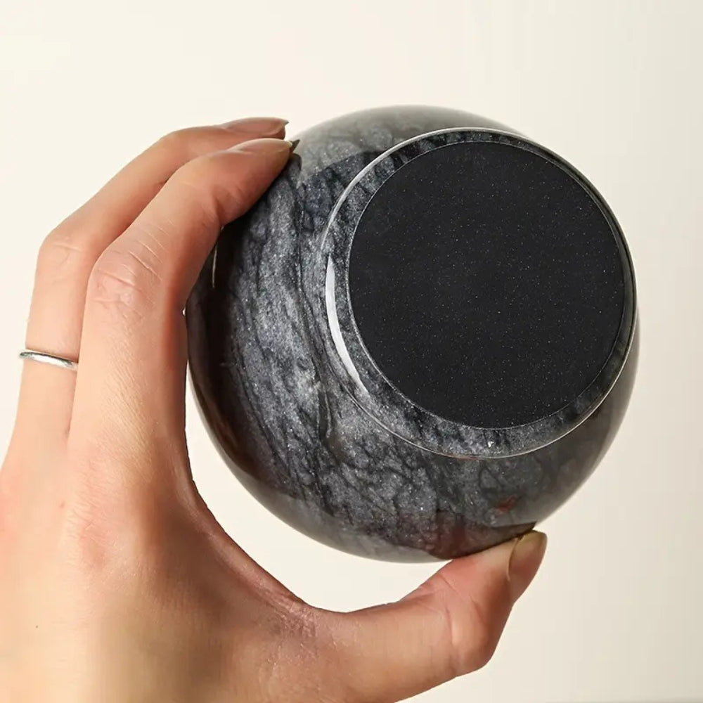 Marmor mortel & Stöttekskvarn för Kryddor Carvallo