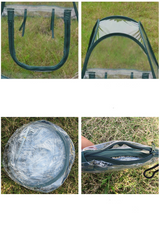 Kompakt växtskyddstält för trädgårdsväxter – Transparent växthus Carvallo