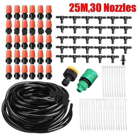 Automatisk bevattningssystem Set – Droppbevattning för trädgårdsväxter Carvallo