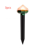 Solardriven djuravvisare för trädgård och gård – Miljövänligt skydd mot möss och gnagare Carvallo