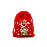 12st Julpåsar Presentpåsar Julklapp i Tyg 9x12cm - Julgran, Jultomte, Älg God Jul-Jul-BB-Hemnix