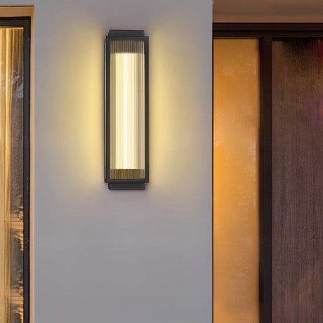 Utomhusvägglampa Modern LED Vattentät Armatur Carvallo