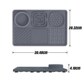 Silicone Hund Slickmatta med Sugkraft Carvallo