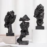 Hör Tala Se Ingen Ont Figuriner Unik Hem Dekor Accent Carvallo