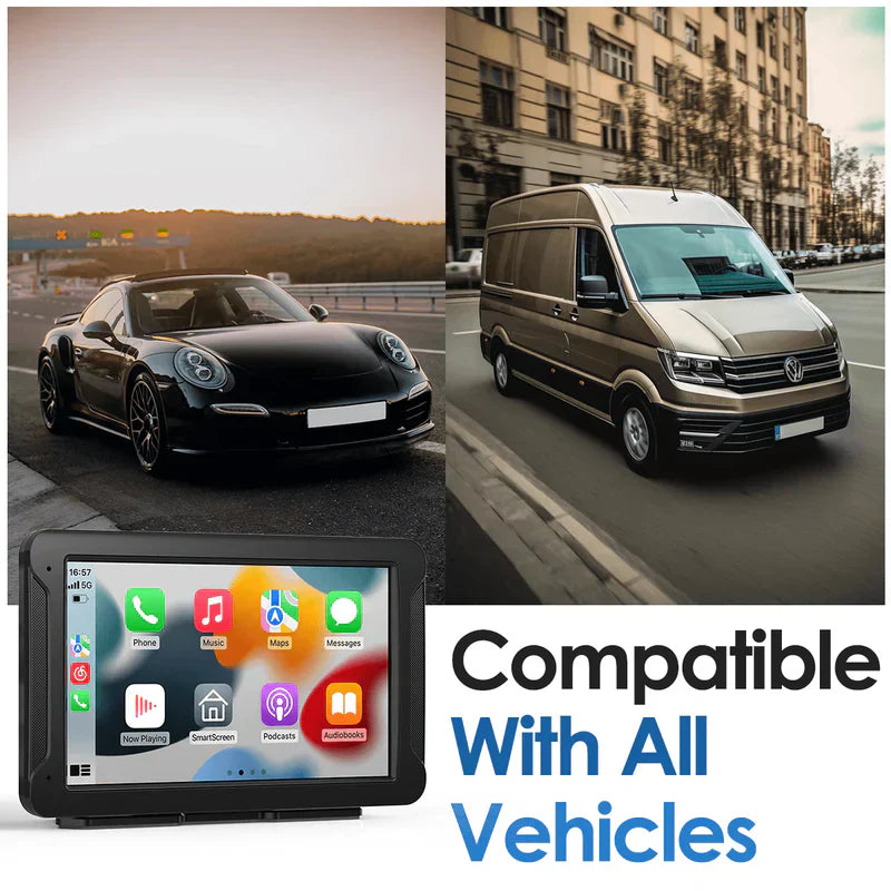 Bilstereo Touchscreen Apple Android Visningssystem Carvallo