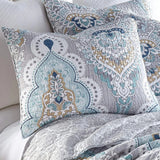 Paisley Aqua Teal Täcke Set Carvallo