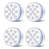 RoyaleGlow Färgglada Nedsänkbara LED Poolfestljus Carvallo