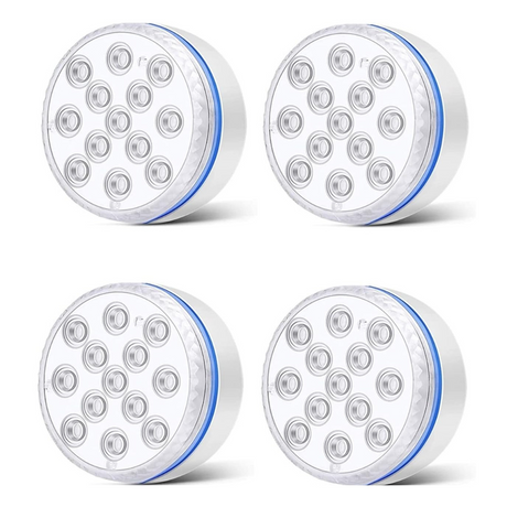 RoyaleGlow Färgglada Nedsänkbara LED Poolfestljus Carvallo