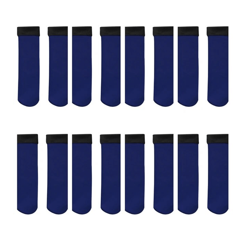 Mjuka Sammet Vintersockor-Vintersockor-BB-8 par-Marinblå-Hemnix