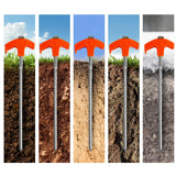 Carvallo - Galvaniserad stål pop up tältpluggar pluggar Carvallo