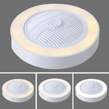 Kompakt 55 cm Takfläkt med 3 LED-ljusslägen och fjärrkontroll Carvallo