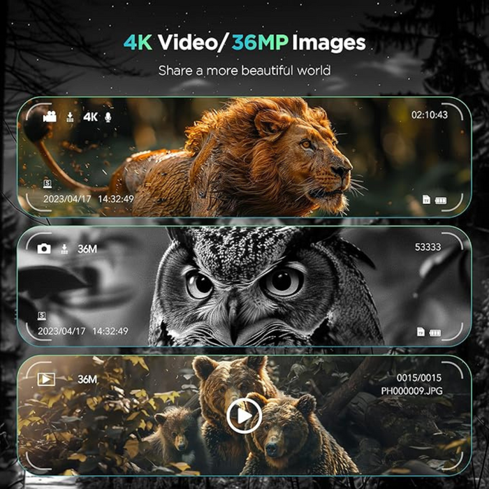 Ultra HD Natt Vision IR Kikare Carvallo