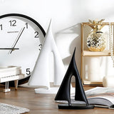 Minimalistisk segelbåt inspirerad bordsdekoration Carvallo