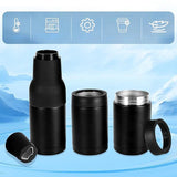 Carvallo - Ölflaskor och burkkylda med ölöppnare Carvallo