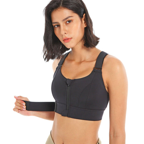 Justerbar Sport-BH-Personligt-Fyndhallen-S-Svart-Hemnix