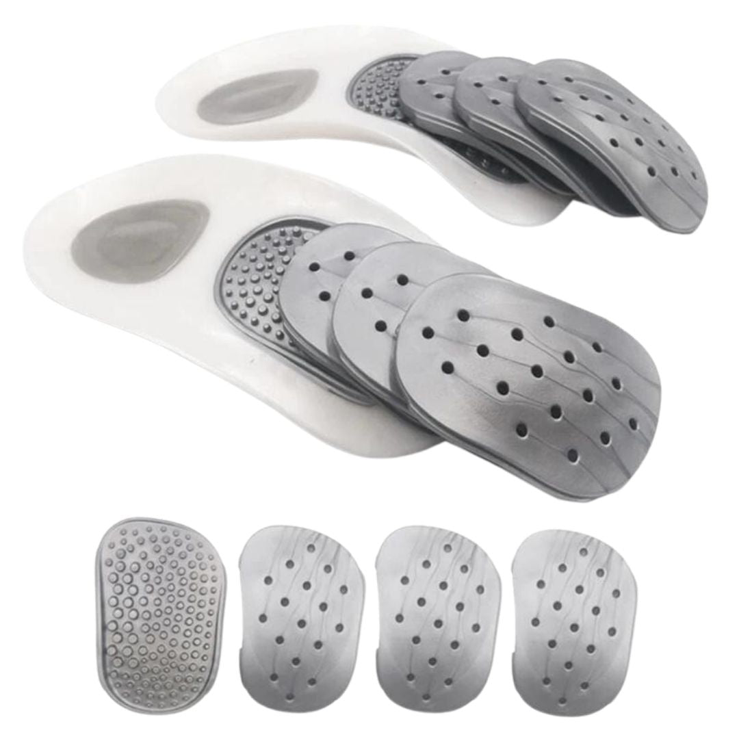 Carvallo OrthoStep ComfortFit | Mot hälsoproblem & plantarfasciit | Fotvalvsstöd & stötdämpning Carvallo