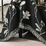 Vintage Floral Chenille Sofföverdrag Carvallo