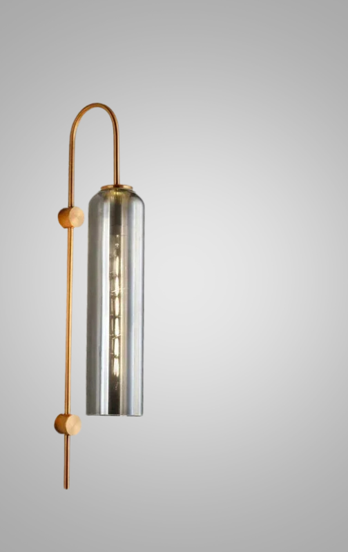 GlassGlow - Modern LED Vägglampa av Glas Carvallo