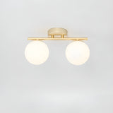 LED-taklampa i glas – Nordisk design | För vardagsrum & sovrum Carvallo