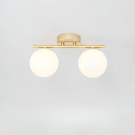 LED-taklampa i glas – Nordisk design | För vardagsrum & sovrum Carvallo