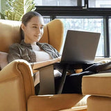 Pappers-tunn Laptop Bord - Bärbart & Lätt Mini Bord för Studier och Läsning Carvallo