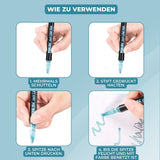 Carvallo - Tvåfärgade pennor Carvallo