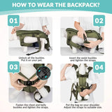 Pet Front Dog Carrier Backpack Carvallo