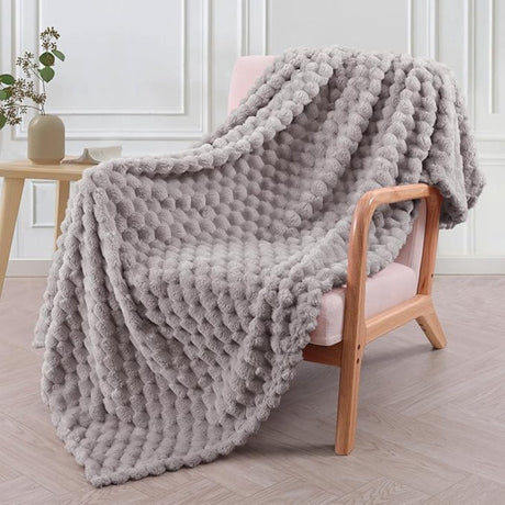 Plush Marshmallow Throw Blanket – Varm, Lätt och Super Mjuk Carvallo