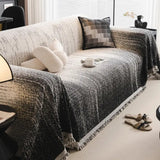 Neutral Tone Chenille Sofabedcover Carvallo