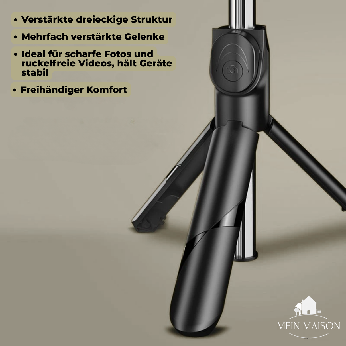 Carvallo – Din 6-i-1 Bluetooth-selfiestick för perfekta bilder Carvallo