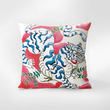 Zebra Tapestry Fringekuddeöverdrag Carvallo
