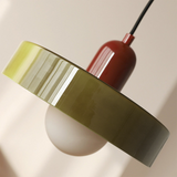 Modern Glass LED Pendant Light | H7.09" eller H8.66" | Bauhaus-inspirerad | Takarmatur | Brick by Brick Carvallo