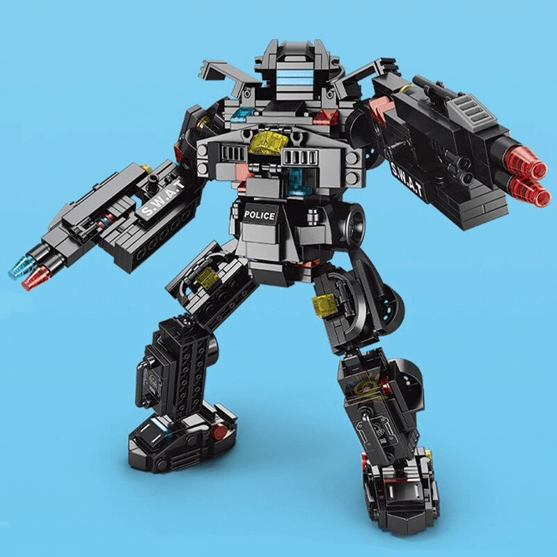 Mekaniska Transformationsbyggklossar 27-i-1-Byggsats-BB-Hemnix