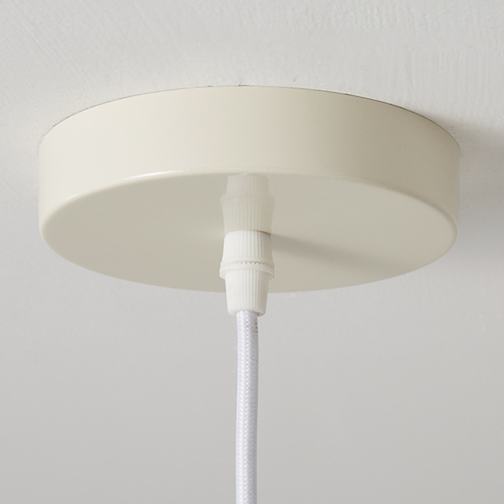 Bauhaus Puck Creamy Pendellampa Carvallo