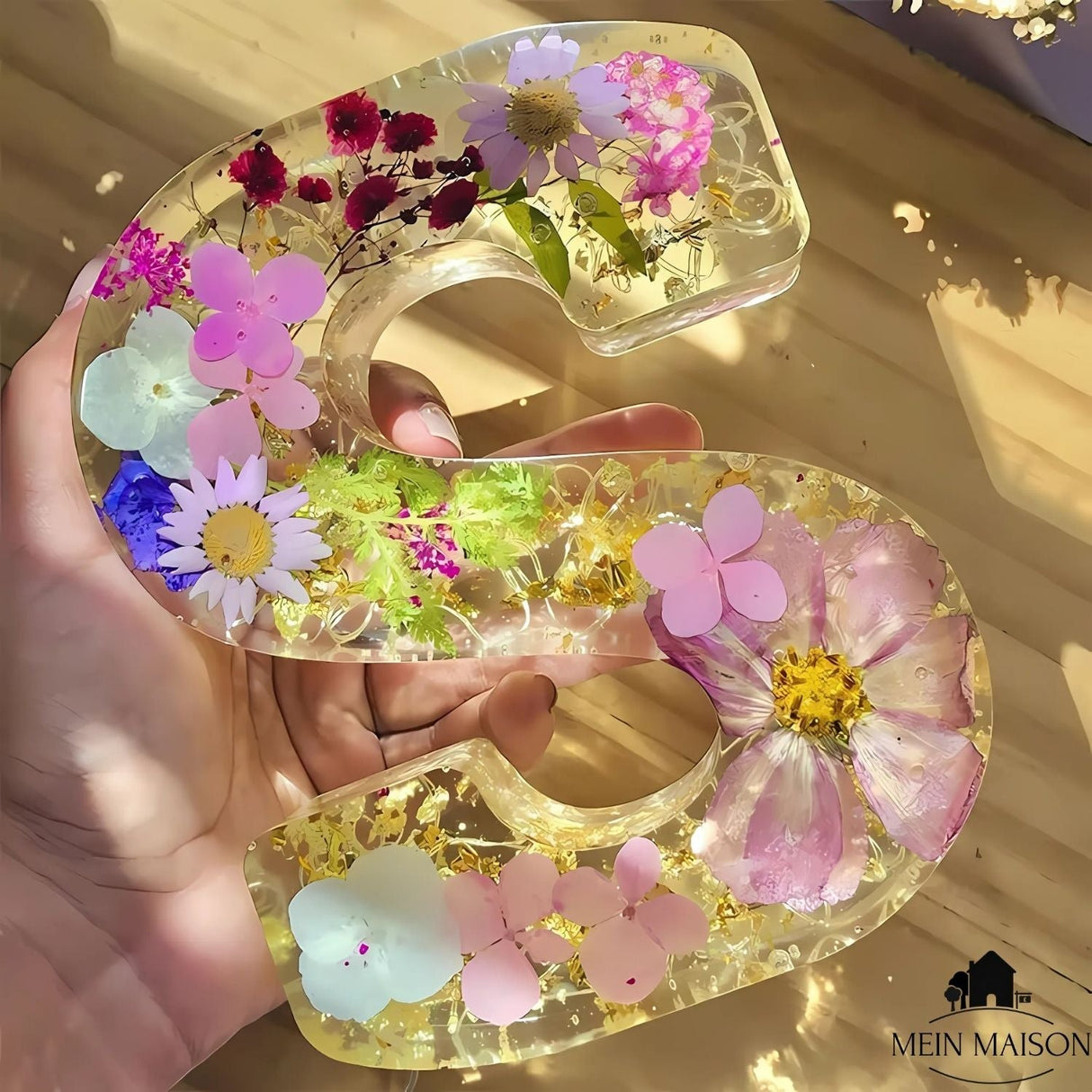 50% RABATT | FloraLetter™ - Blomsterlampbokstäver av harts Carvallo