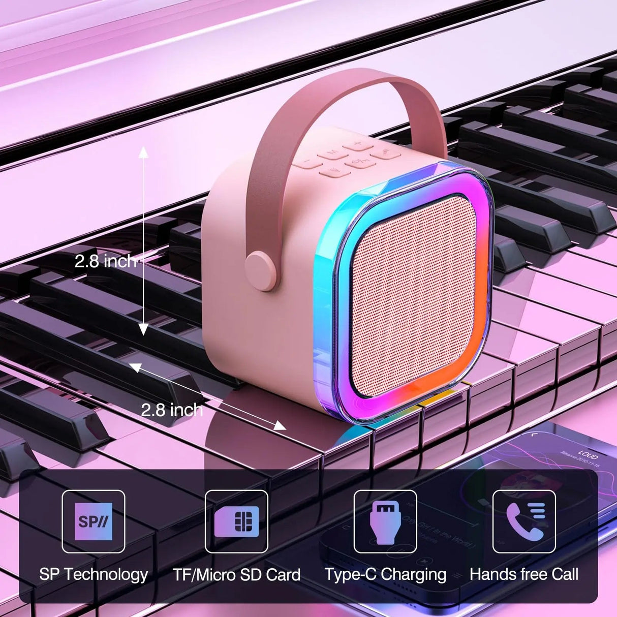 Högtalare med mikrofonsats Carvallo