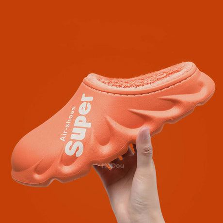 Mjuka Super Skorna Slip-on Sneakers-Personligt-BB-Tofflor-Orange-36-37-Hemnix
