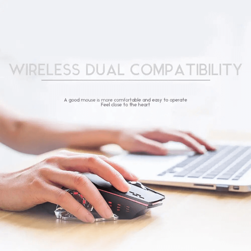 Wolf X8 Trådlös Optisk Mus-Mouse-BB-Hemnix